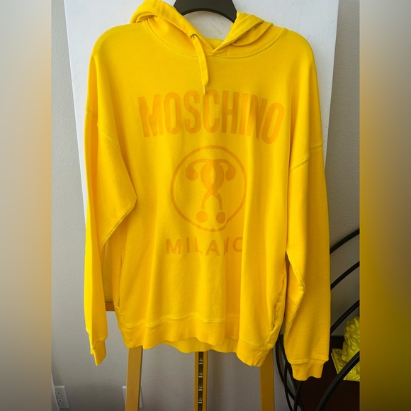 NWT MOSCHINO QUESTION MARK LOGO HOODIE  Men’s EU 48 - Picture 3 of 8